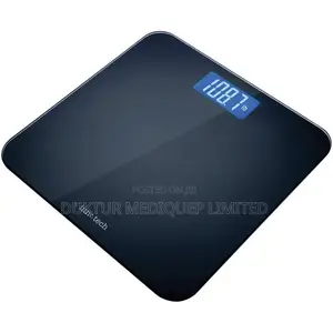 Innotech Digital Bathroom Scale With Easy-to-read Backlit