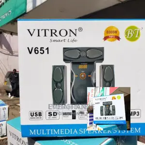 8000 Watts Vitron 651 Speakers Systems