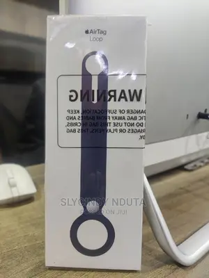 Apple Airtag Leather Loop(Blue)