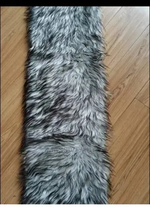 White Black Fluffy Dashboard Cover Available