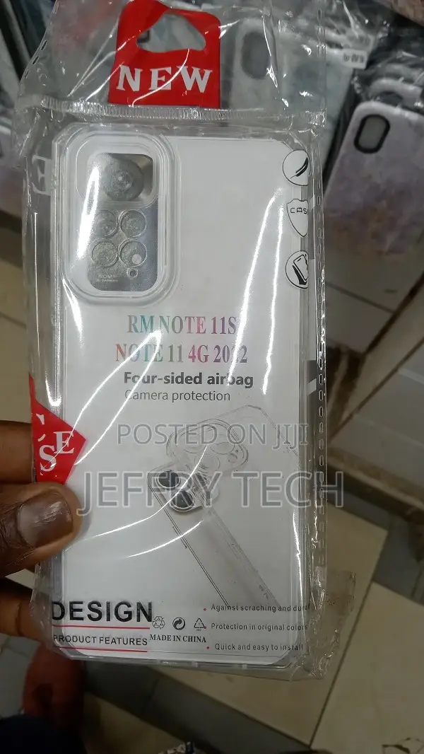 Xiaomi Redmi Note 11/11s Tpu Case - Transparent