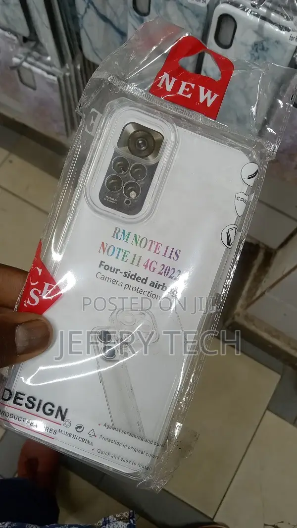 Xiaomi Redmi Note 11/11s Tpu Case - Transparent