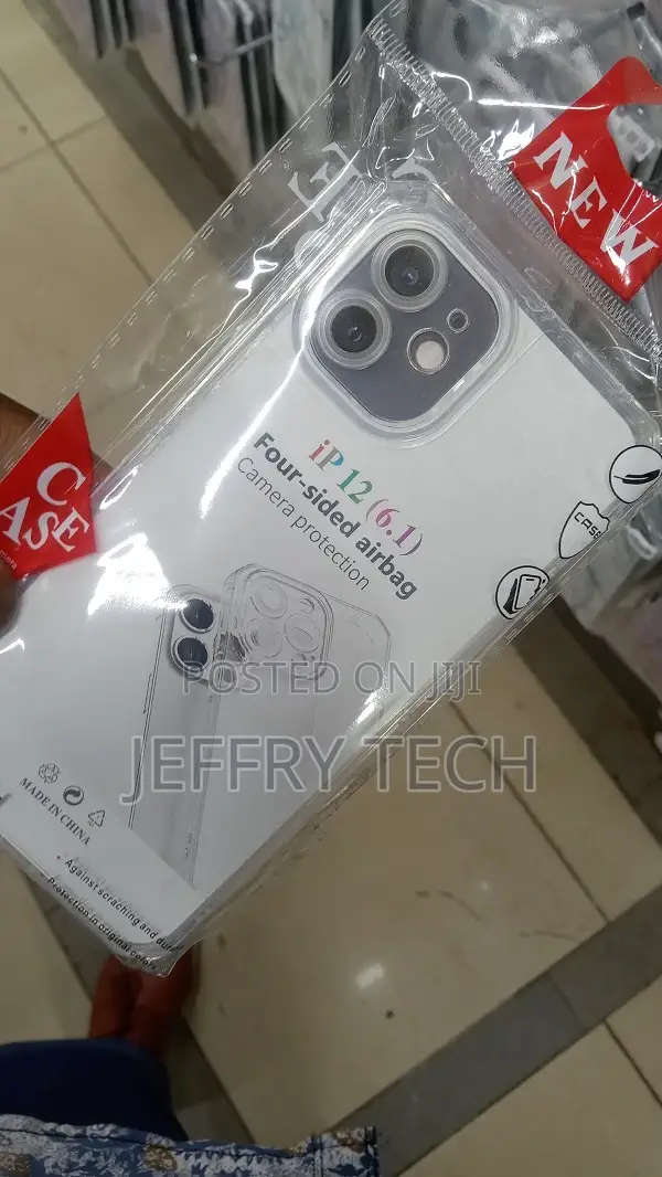 Transparent TPU Case for iPhone 12