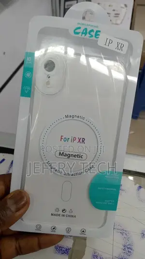 Clear Magnetic Case for iPhone Xr With Mag-Safe Wireless Cha