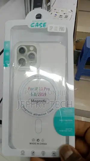 Clear Magnetic Case for iPhone 11 Pro With Mag-Safe Wireless