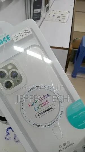 Clear Magnetic Case for iPhone 11 Pro With Mag-Safe Wireless