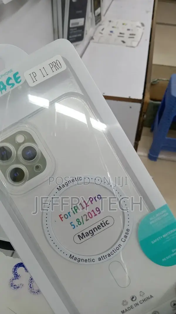 Clear Magnetic Case for iPhone 11 Pro With Mag-Safe Wireless