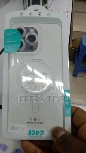 Strong Magnetic for iPhone 14 Pro Max Case Clear [Compatible