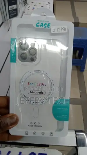 Clear Magnetic Case for iPhone 12 Pro Compatible With Ma