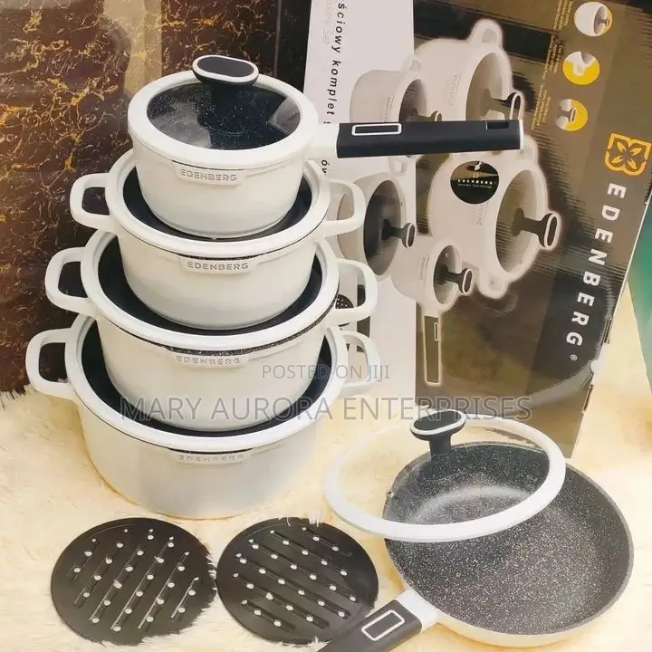 12pcs Eden Berge Cooking Pots (Fastest)