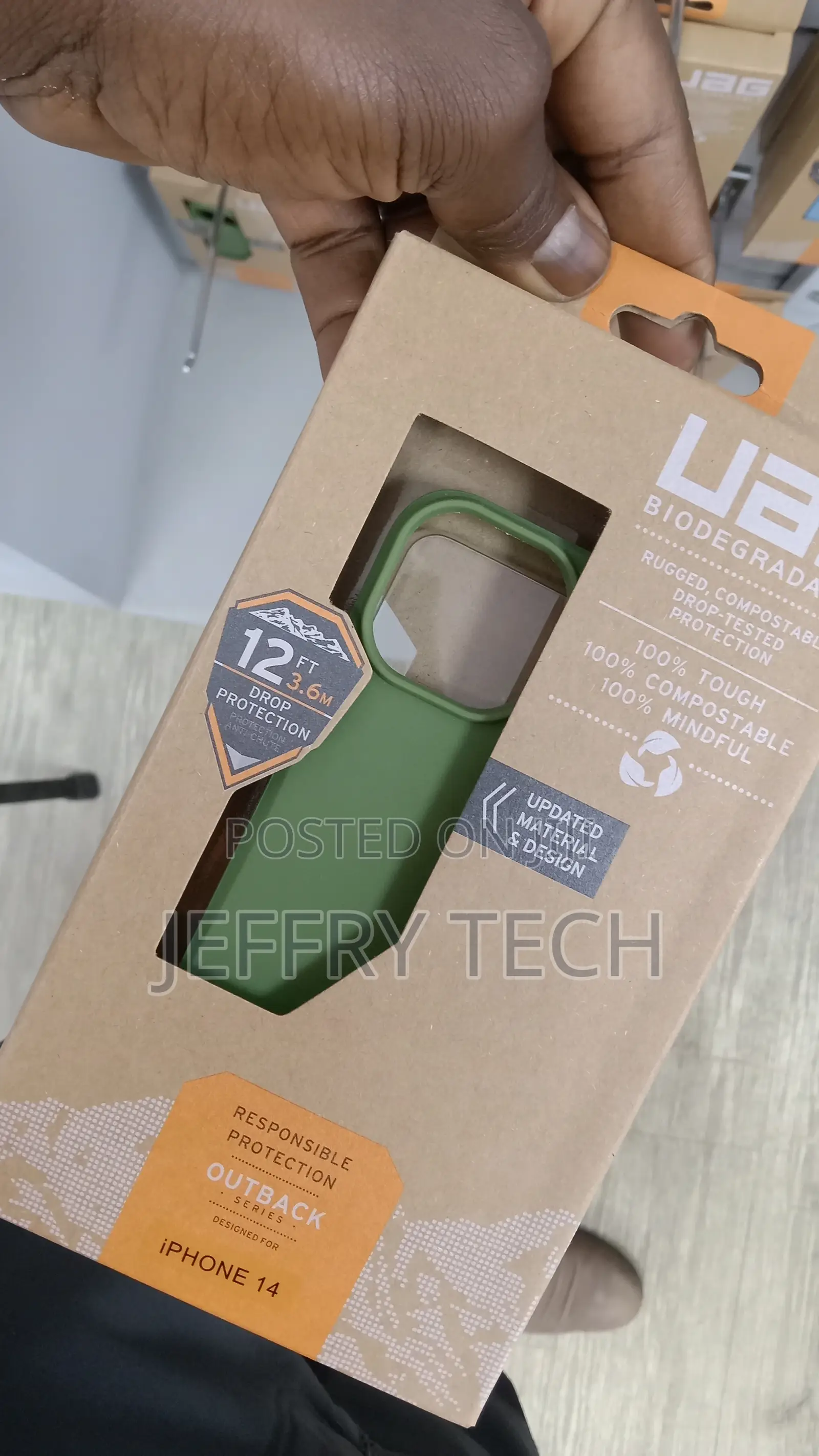 UAG Designed for iPhone 14 Case Green