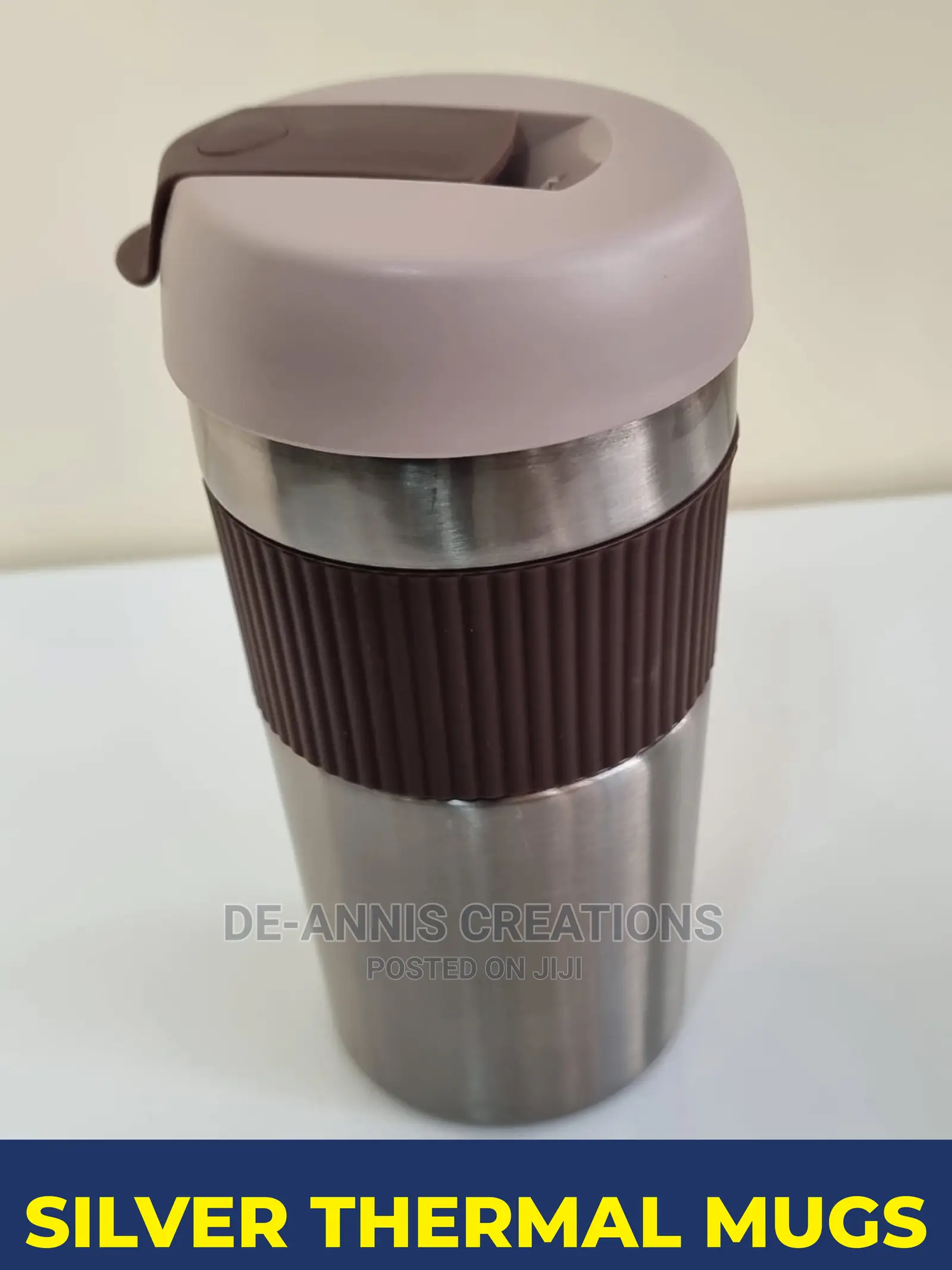 Silver Thermal Mugs