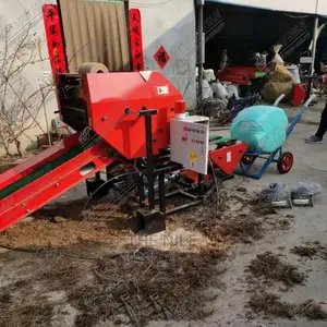 Round Baling Machine for Forage Grass