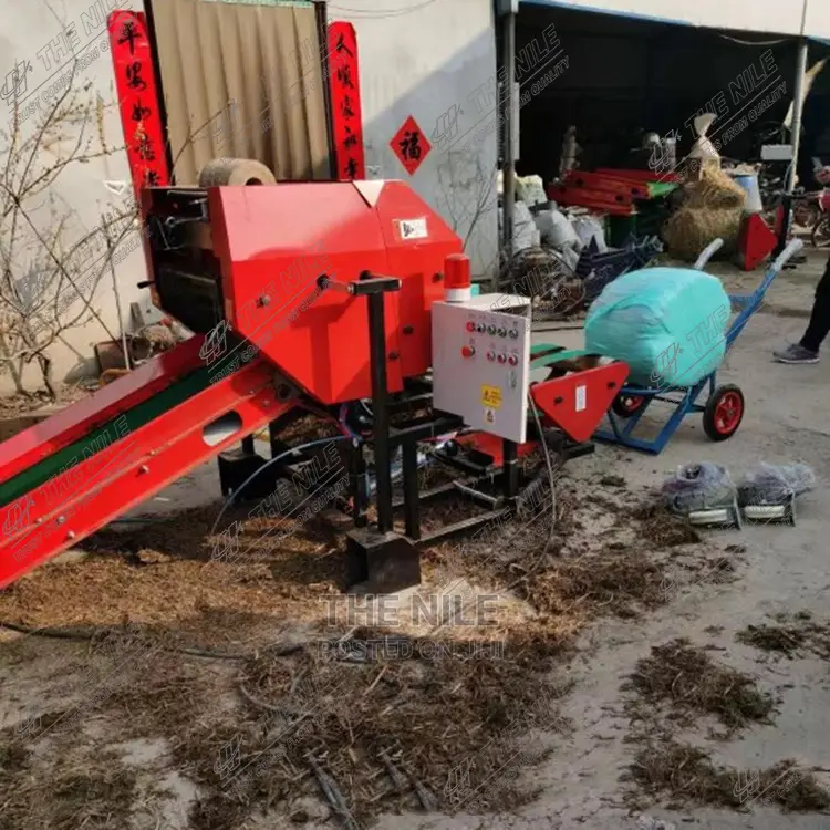 Round Baling Machine for Forage Grass