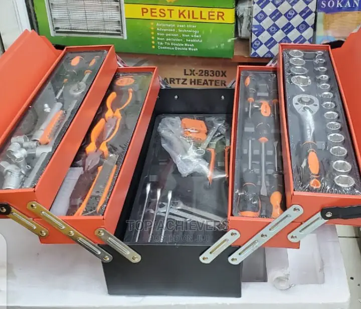 Complete Metallic Toolbox