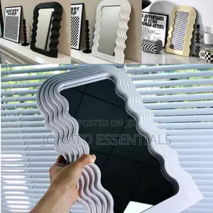 Wavy Aesthetic Mirror - Decorative Wall Tabletop Mirror