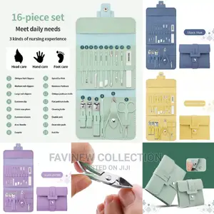 16pc Set Manicure Pedicure Nail Set