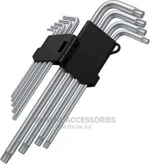 9PC Piece TORKS Allen Wrench Hex Key Set Metric