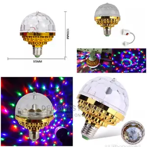 Magic Rotating Crystal Ball Light