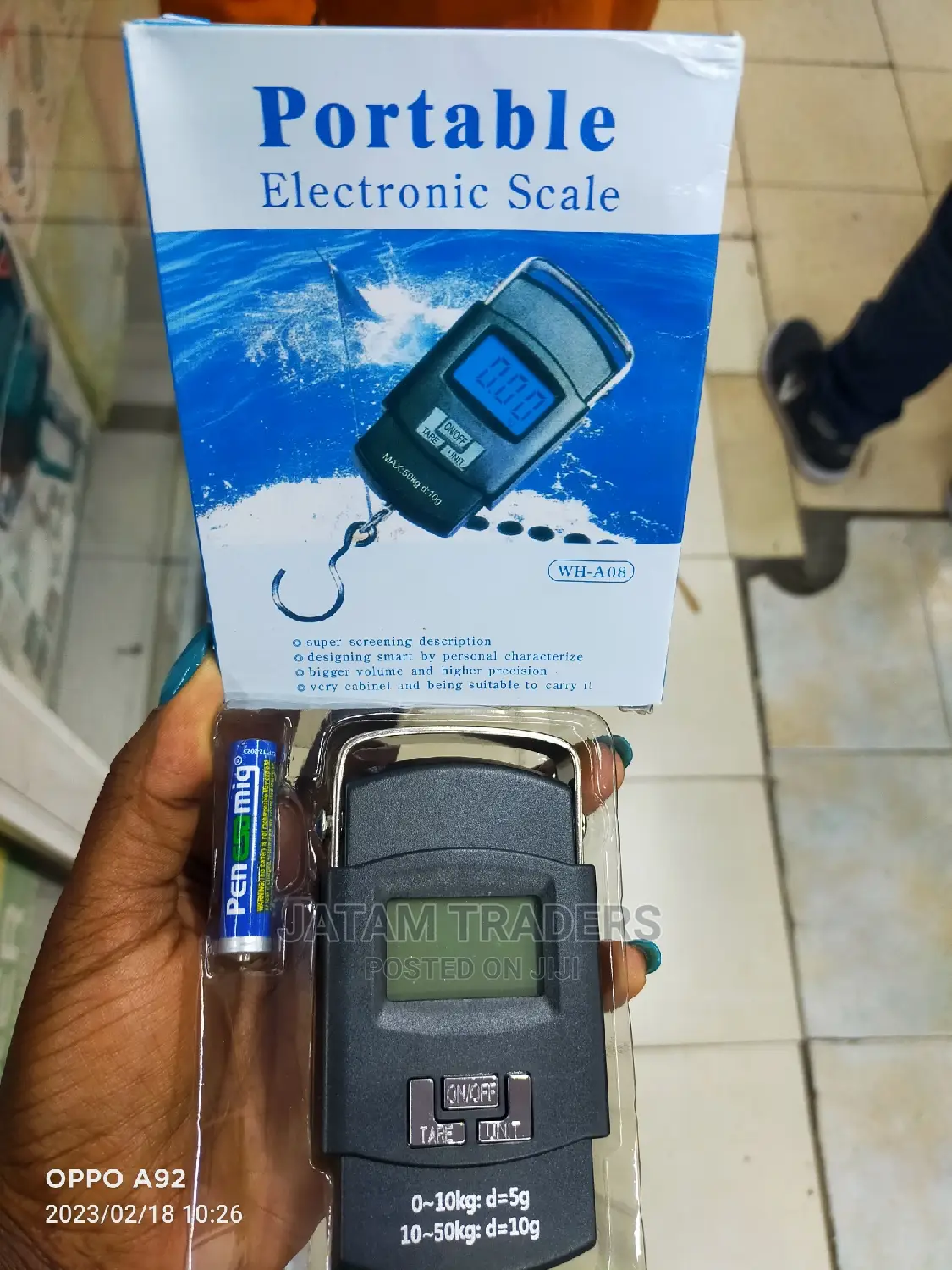 Portable Electronic Scale. 50kg