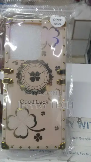 Oppo Reno 8 Cover Luxury Square Soft TPU Protective Case Wit