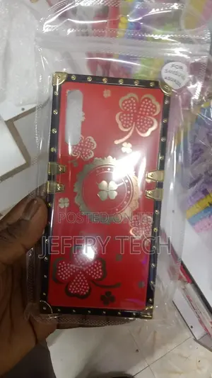 Samsung Galaxy A50 Cover - Square Bling Diamond Glitter Soft