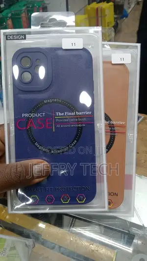 Magsafe Hybrid Leather Magnetic Case for iPhone 11