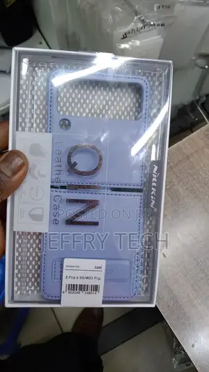 NILLKIN Qin Leather Magnetic Case Samsung Galaxy Z Flip 4 3