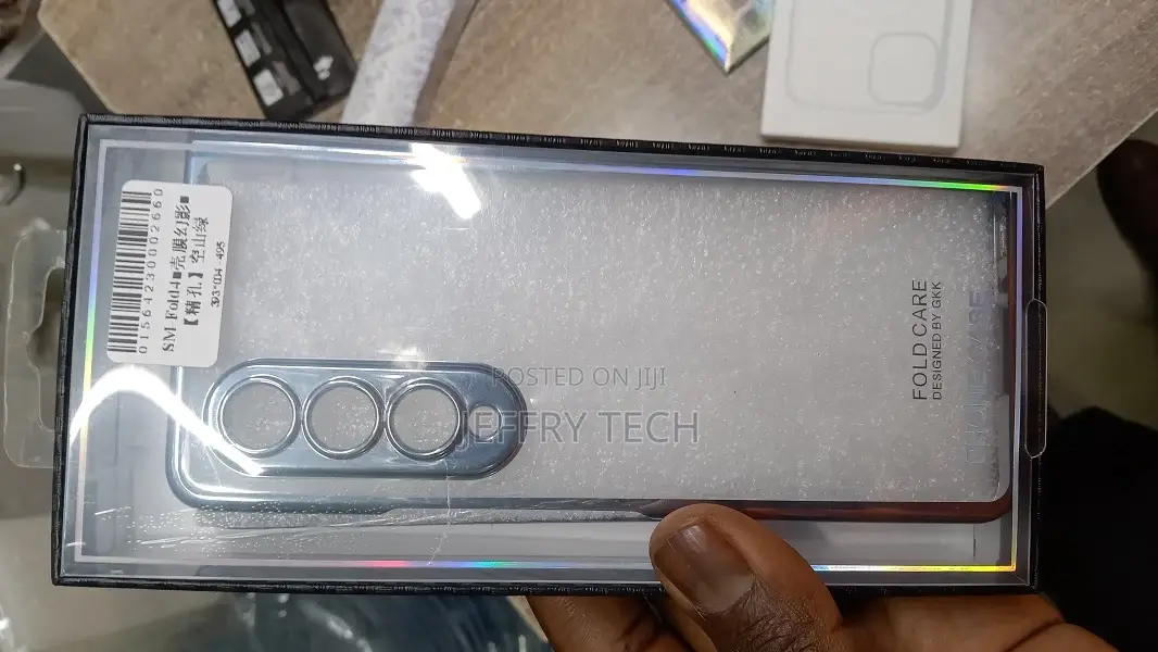 Samsung Galaxy Z Fold 4 Full Electroplating Frame Transparen