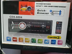 Xplode Car Radio With Bluetooth, Fm, Usb, Aux