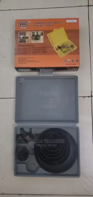 Steel Hole Saw Set of 16pcs