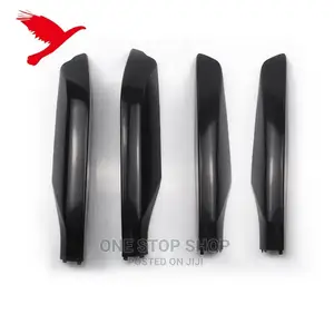 Black Roof Rails End Covers for Prado 120
