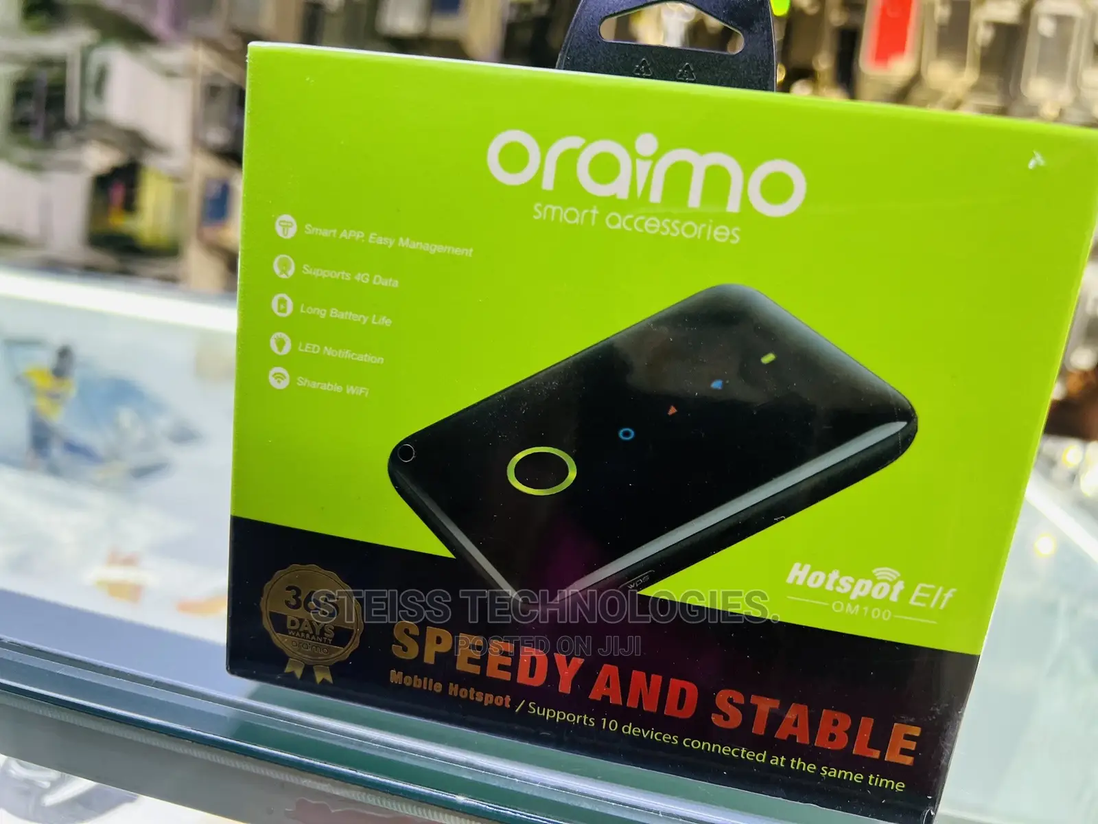 Hotspot Elf Oraimo Portable Mifi.