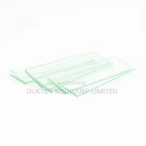 Blank Microscope Slide Ground Edges Pre-Cleaned 50pcs