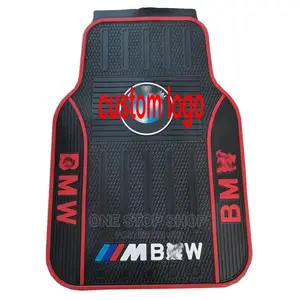 BMW Latex Branded Car Black Mats