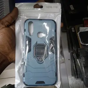 Vivo Y12 Case Duty Shockproof Armor Kickstand With Ring Hol