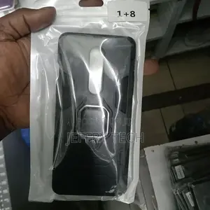 Phone Case for Oneplus 8 Silicone PC Metal Ring Holder Cover