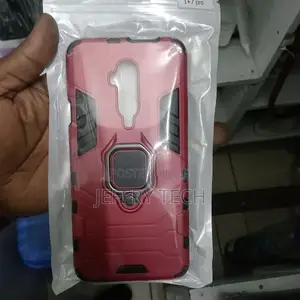 Oneplus 7 Pro Hawk Ring Shock Proof Cover With Inbuilt Kick