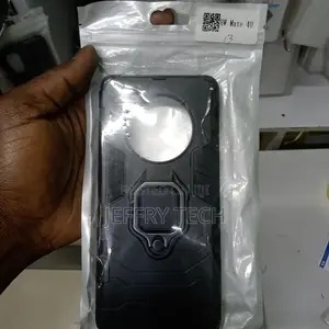 Phone Case for Huawei Mate 40 Silicone PC Metal Ring Holder