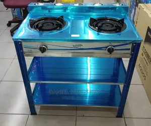 Double Gas Burner/Cooker Standing