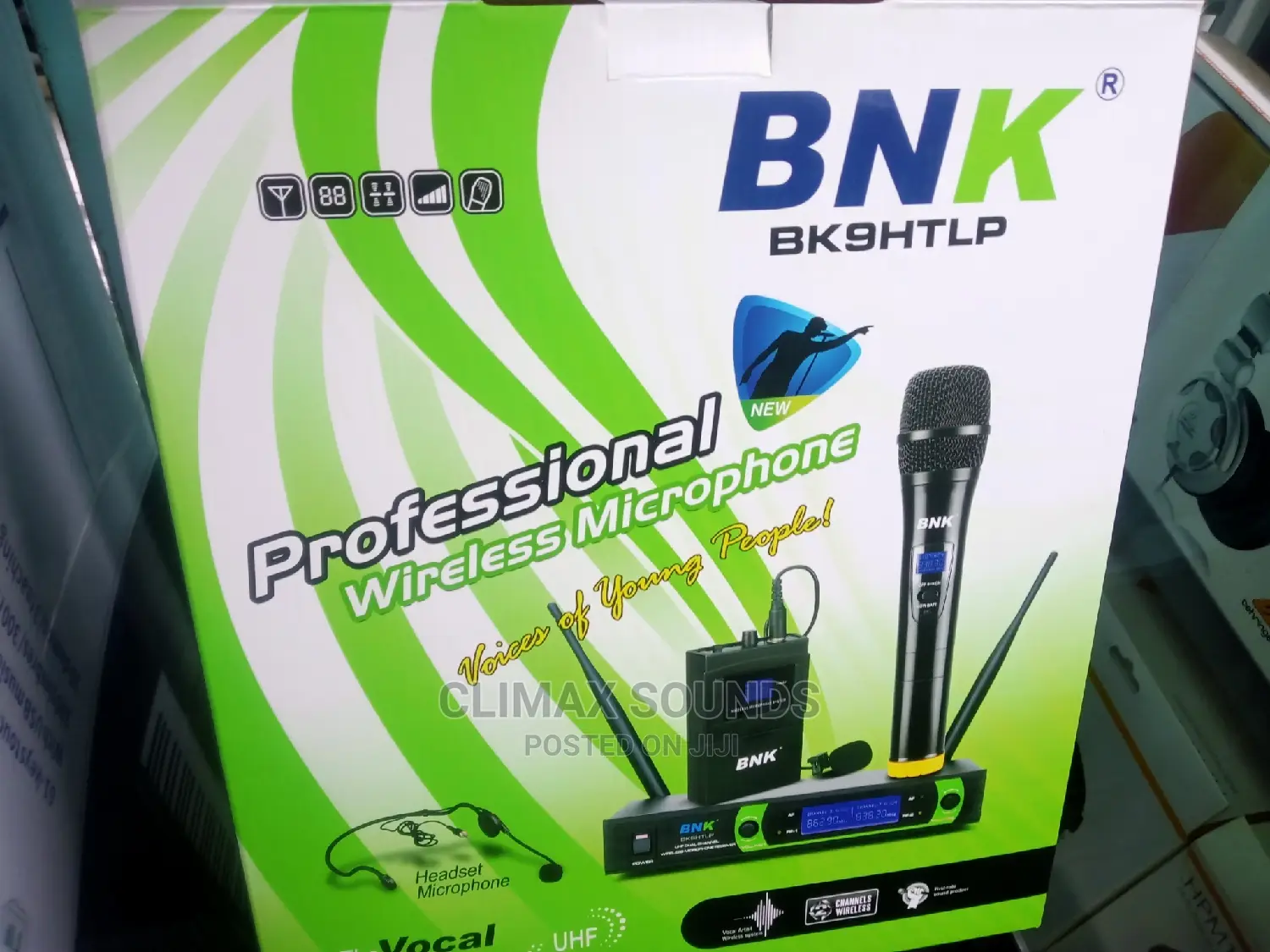 Wireless Microphone Bnk Bk 9htlp