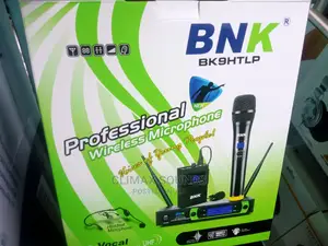 Wireless Microphone Bnk Bk 9htlp