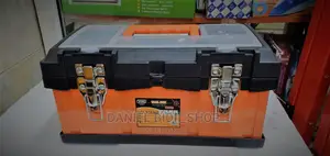 16" Empty Metallic Tool Box