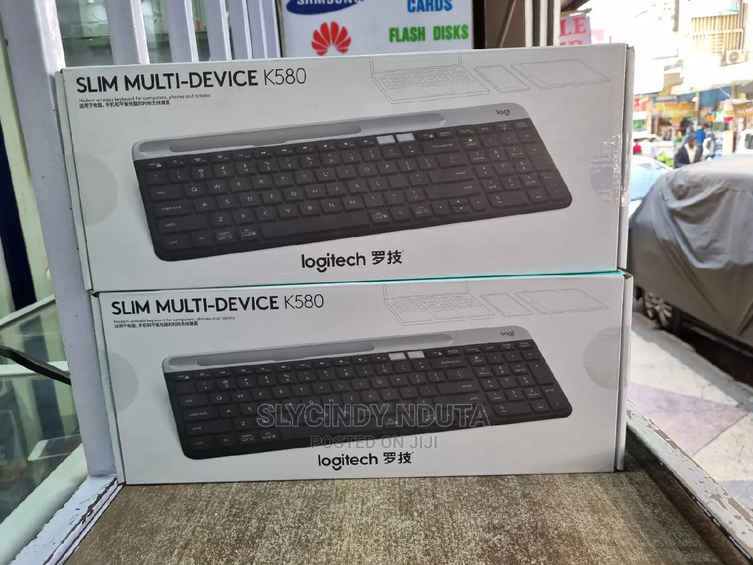 Logitech Slim Multi Device Modern Wireless Keyboard