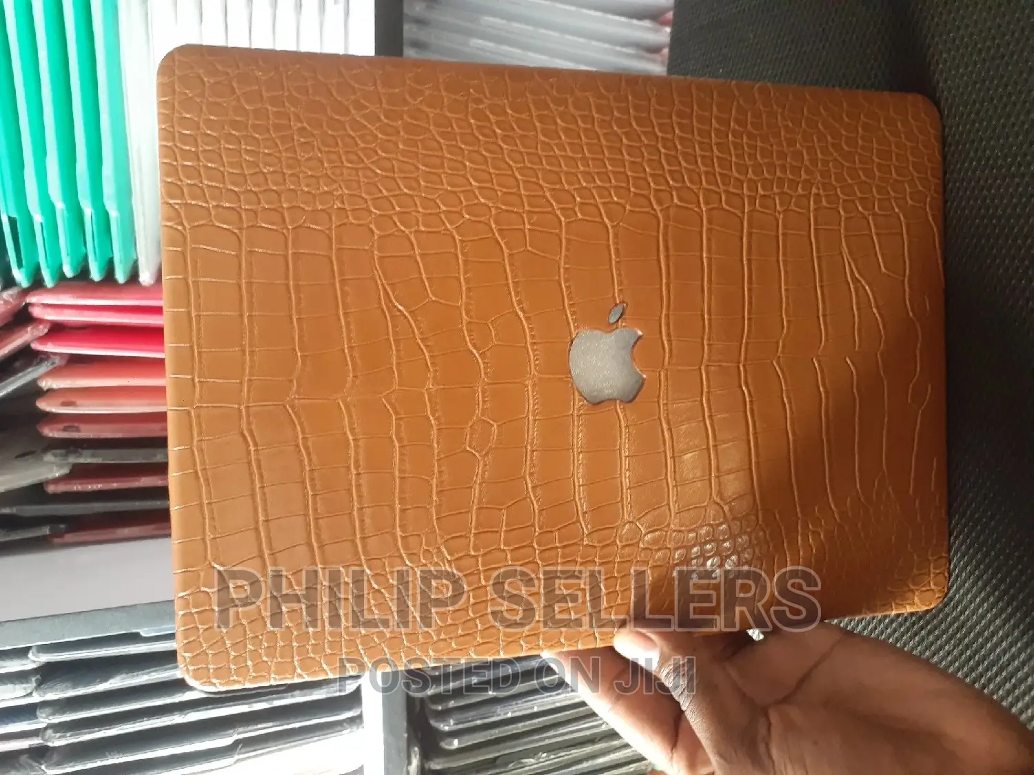 Luxury Crocodile Pattern Case for Macbook Leather Protective