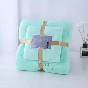 Coral Fleece 2pcs Towel Set
