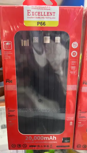 20000mah Ex. Powerbank P66
