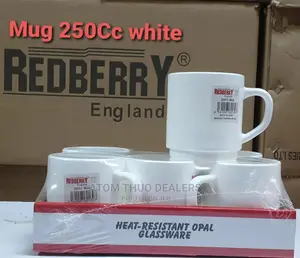 *Heat Resistant Opal Mugs*
Capacity 250cc
6pcs in a Set