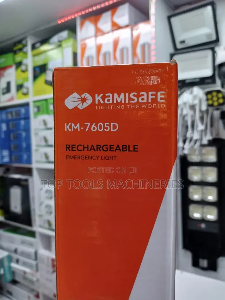 Kamisafe Rechargable Emergency Light Km7605d