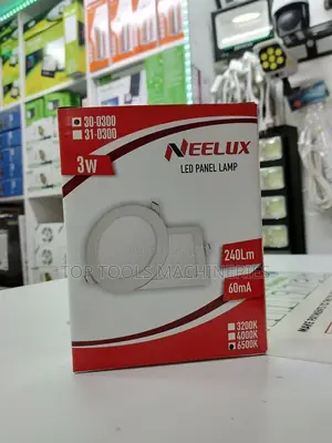 Neelux 3 Watts LED Panel Lamp